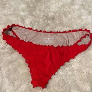 Shade & Shore Scarlet Bikini Bottom
